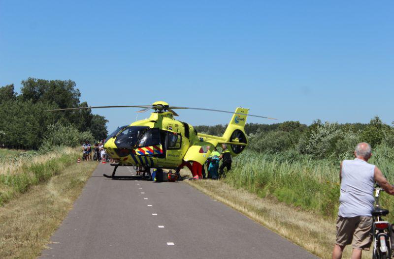 ongeluk wielrenner