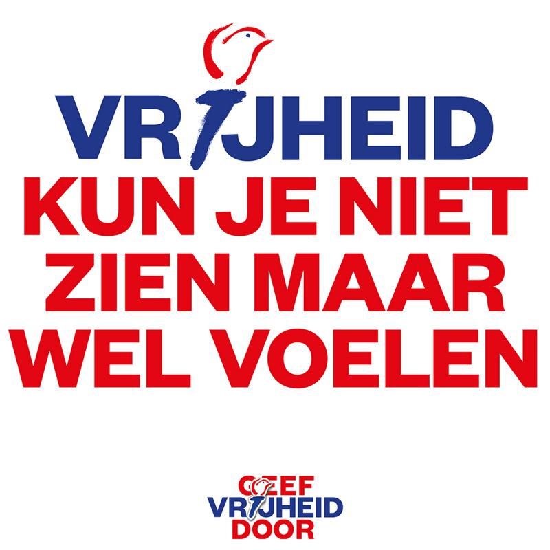 Vrijheidkunjezienmaarnietvoelenthema2019