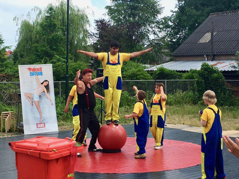 phoenix circus op het 1 Ander Festival 2018
