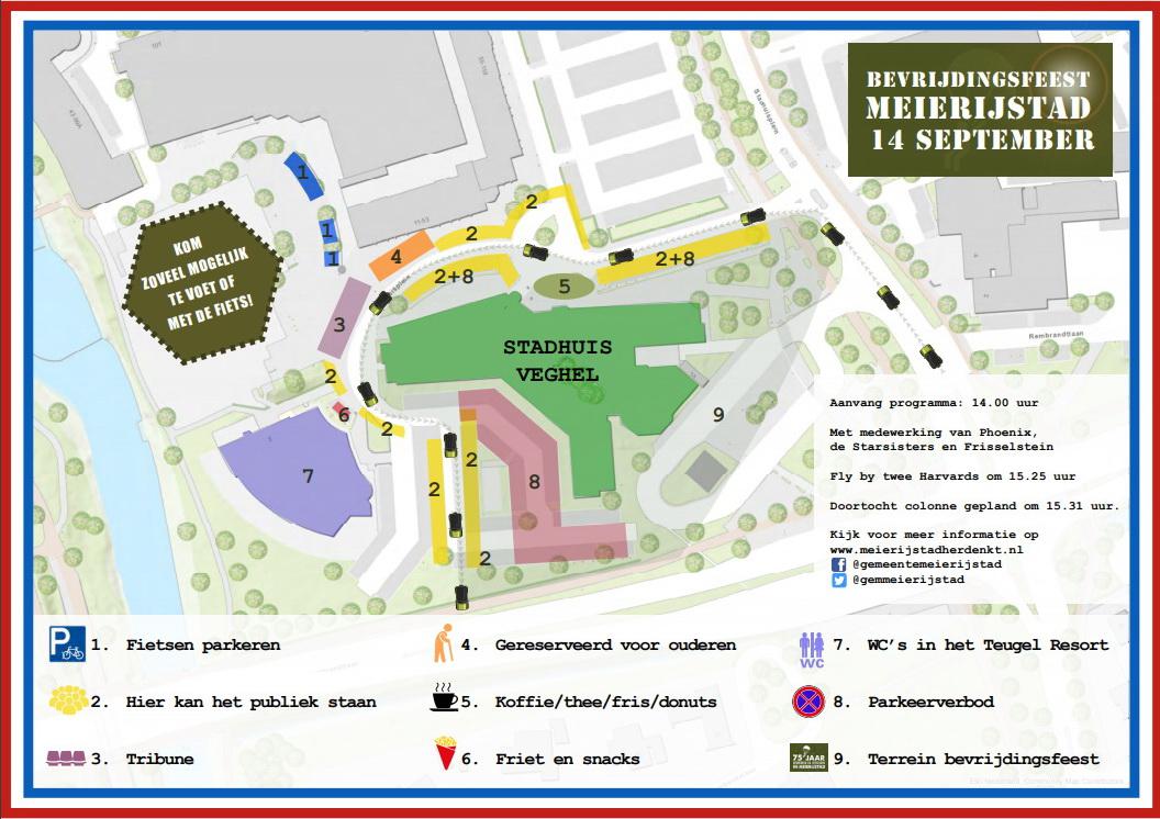 Bevrijdingsfeestplattegrondveghel