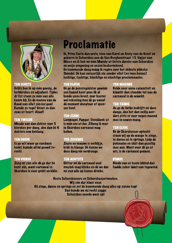 proclamatie